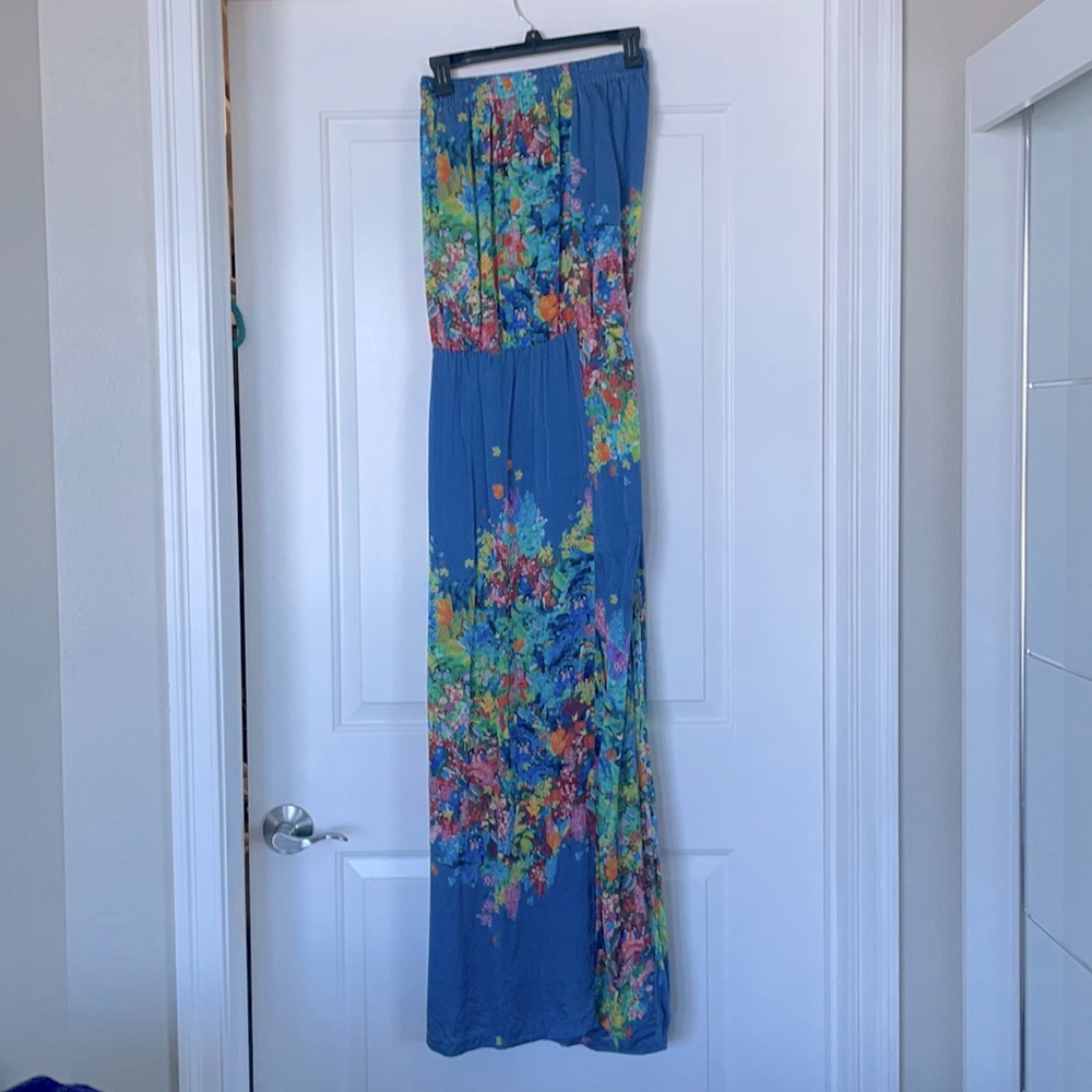 Miss bikini luxe SILK maxi dress